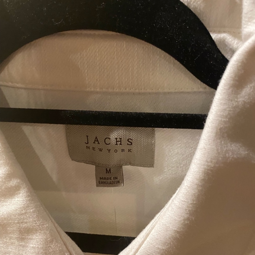Jack’s golf shirt white